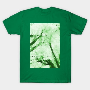 Autumn Reflections - color green T-Shirt